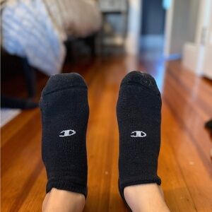 Champion & Saucony Black Ankle Socks for Men